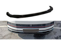 Volkswagen T5 2010–2015 Přední lip spoiler DPT (lesklá černá) fotografie 2