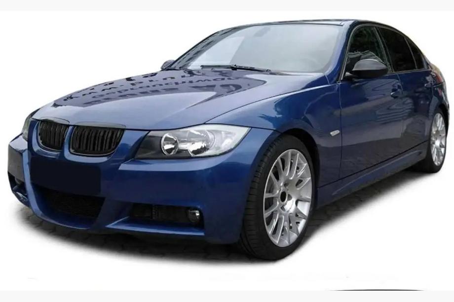 BMW řady 3 E90/E91 2005–2011 M-Look ledvinky (pro E-90/91, 2005-2008, černý lesk) Fotografie 4