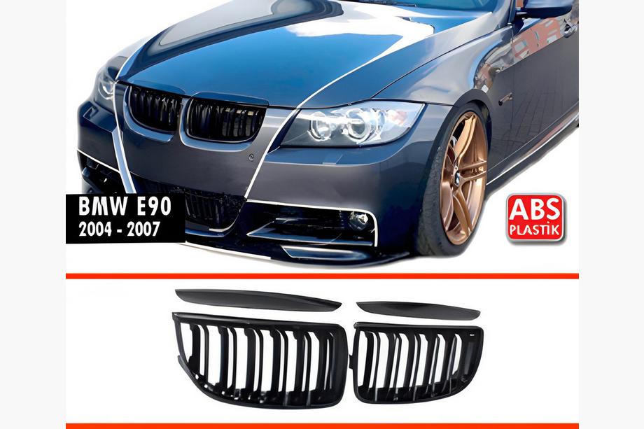BMW řady 3 E90/E91 2005–2011 M-Look ledvinky (pro E-90/91, 2005-2008, černý lesk) Fotografie 6