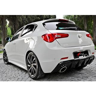 Zadní difuzor DPT V-2 (lesklá černá) Alfa Romeo Giulietta 2010–2020 fotografie 2