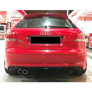 Zadní difuzor DPT (2005-2008, Coupe, černý lesk) Audi A3 2003–2012 fotografie 1