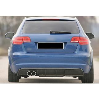 Zadní difuzor DPT (2008-2010, černý lesk) Audi A3 2003–2012 fotografie 3