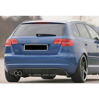 Zadní difuzor DPT (2008-2010, černý lesk) Audi A3 2003–2012 fotografie 4