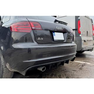 Zadní difuzor DPT (2008-2010, černý lesk) Audi A3 2003–2012 fotografie 2