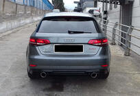Audi A3 2012–2020 Zadní difuzor DPT (HB, 2017-2020, černý lesk) fotografie 7