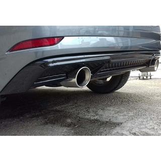 Zadní difuzor DPT (HB, 2017-2020, černý lesk) Audi A3 2012–2020 fotografie 1