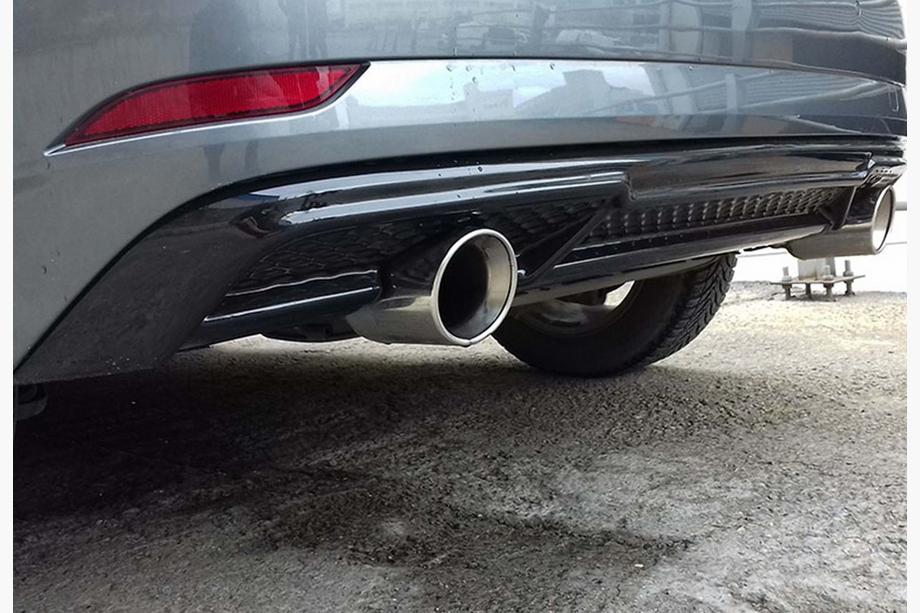 Audi A3 2012–2020 Zadní difuzor DPT (HB, 2017-2020, černý lesk) Image
