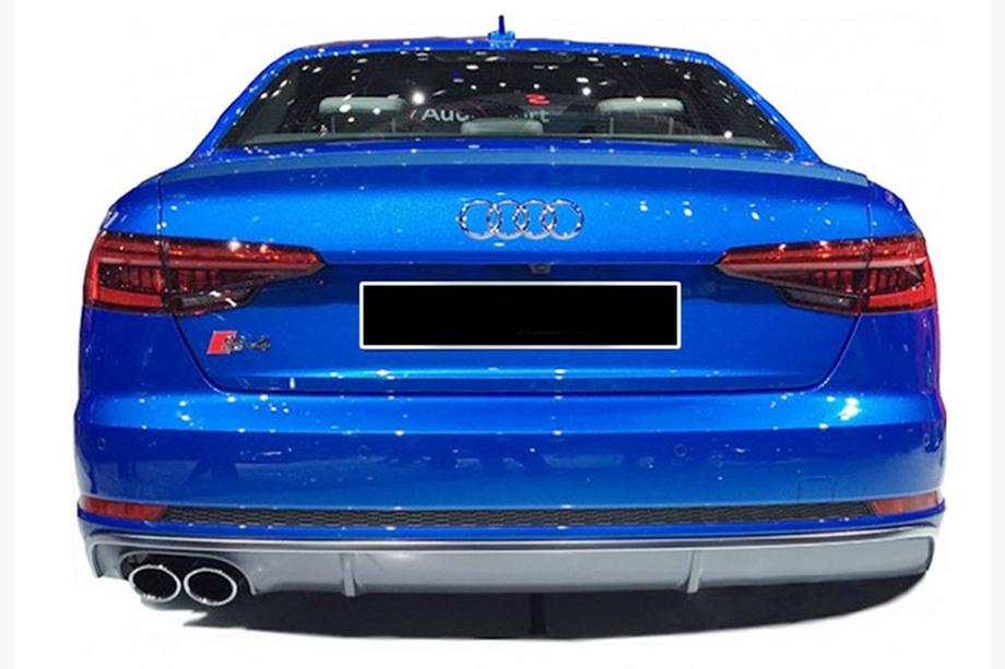Audi A4 B9 2015–2024 Zadní difuzor DPT (2015-2019, lesklá černá) Image