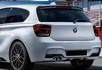 BMW řada 1 F20/F21 2011–2019 Zadní difuzor DPT (černý lesk) fotografie 1