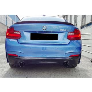 Zadní difuzor DPT (černý lesk) BMW řady 2 F22/F23 2014–2021 fotografie 3