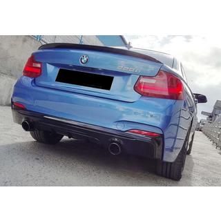Zadní difuzor DPT (černý lesk) BMW řady 2 F22/F23 2014–2021 fotografie 4