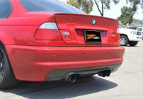 BMW řada 3 E46 1998–2006 Zadní difuzor DPT (2001-2006, černý lesk) fotografie 1