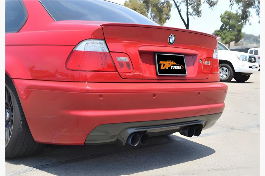 BMW řada 3 E46 1998–2006 Zadní difuzor DPT (2001-2006, černý lesk) Image