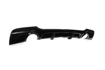 BMW řady 3 E90/E91 2005–2011 Zadní difuzor DPT V-1 (pro E90 M-Sport, černý lesk) fotografie 3