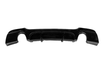 BMW řady 3 E90/E91 2005–2011 Zadní difuzor DPT V-1 (pro E90 M-Sport, černý lesk) fotografie 4