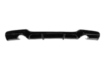 BMW řady 3 E90/E91 2005–2011 Zadní difuzor DPT V-4 (pro E90 M-Sport, lesklá černá) fotografie 3