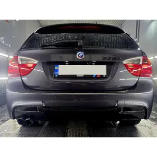 Zadní difuzor DPT V-5 (pro E90 M-Sport, černý lesk) fotografie 4