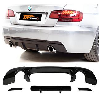 Zadní difuzor DPT (pro E92 M-Sport, černý lesk) BMW řada 3 E92/E93 2006–2013