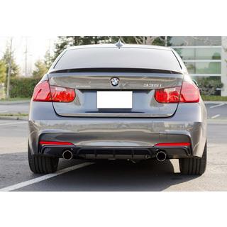 Zadní difuzor DPT V-4 (pro M-Performance, černý lesk) BMW řada 3 F30/F31 2012–2019 fotografie 2