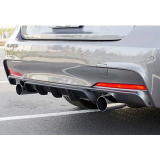 Zadní difuzor DPT V-4 (pro M-Performance, černý lesk) BMW řada 3 F30/F31 2012–2019 fotografie 3