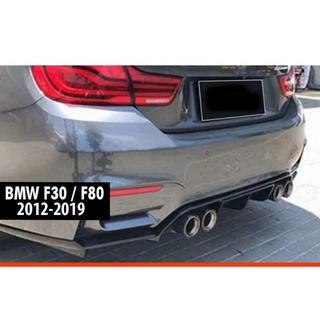 Zadní difuzor DPT V-2 (pro Vorstainer, lesklá černá) BMW řada 3 F30/F31 2012–2019 fotografie 1