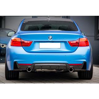 Zadní difuzor DPT V-1 (pro M-Performance, černý lesk) BMW řada 4 F32/F33/F36 2012–2020 fotografie 1