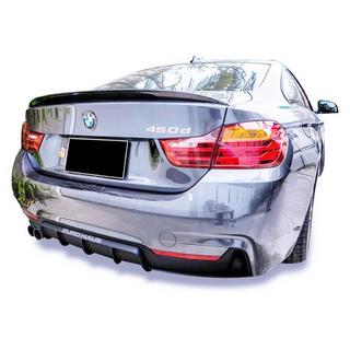 Zadní difuzor DPT V-3 (pro M-Performans, Coupe, černý lesk) BMW řada 4 F32/F33/F36 2012–2020