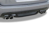 BMW řada 5 E60/E61 2003–2010 Zadní difuzor DPT (pro M-5, černý lesk) fotografie 1