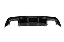 BMW řada 5 E60/E61 2003–2010 Zadní difuzor DPT V-2 (pro M-Sport, lesklá černá) fotografie 7