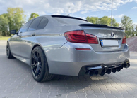 BMW řada 5 F10/F11 2010–2016 Zadní difuzor CS-Style DPT (pro M5, lesklá černá, vakuově tvarovaný) fotografie 1
