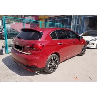 Zadní difuzor DPT (HB, černý lesk) Fiat Tipo 2016– fotografie 2