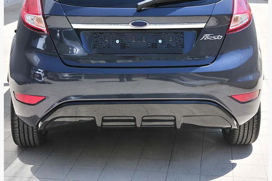 Ford Fiesta 2008–2017 Zadní difuzor DPT V-2 (HB, černý lesk) Image