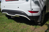Ford Fiesta 2008–2017 Zadní difuzor DPT V-3 (HB, matná černá) fotografie 5