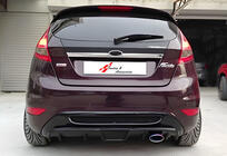 Ford Fiesta 2008–2017 Zadní difuzor DPT 2008-2012, HB, černý lesk fotografie 1