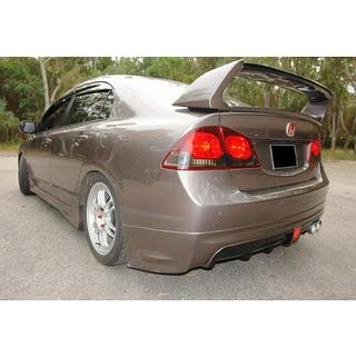Zadní difuzor DPT V-2 (lesklá černá) Honda Civic Sedan VIII 2006–2011 fotografie 3