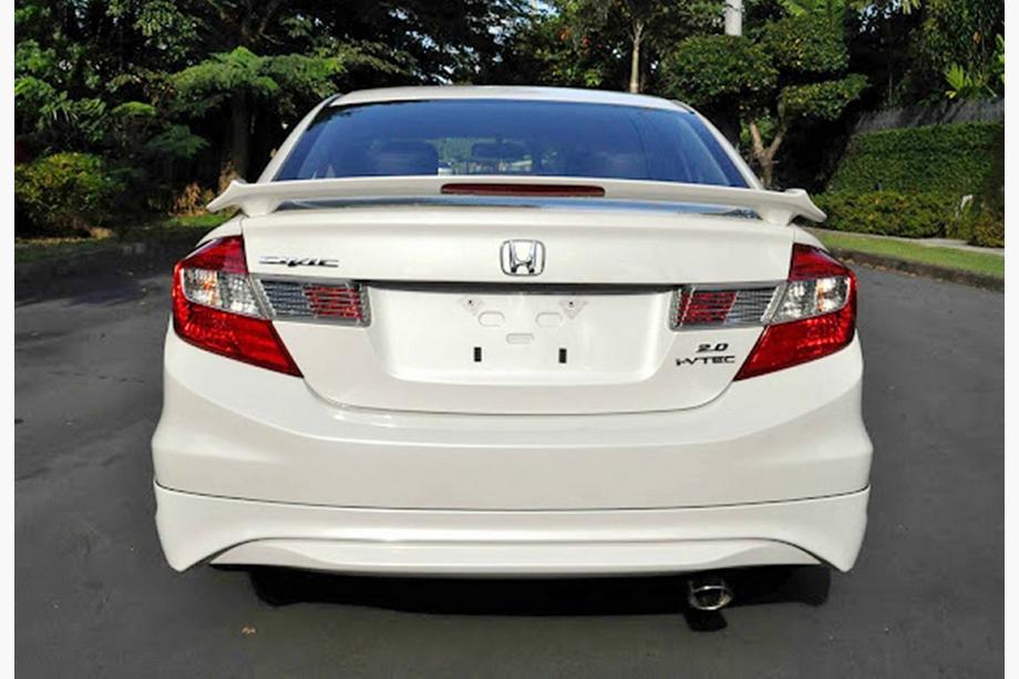 Honda Civic Sedan IX 2011–2016 Zadní difuzor DPT (k lakování) Image