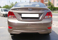 Hyundai Accent 2011–2017 Zadní difuzor DPT (černý lesk) fotografie 1