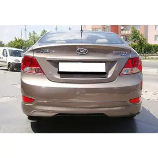 Zadní difuzor DPT (černý lesk) Hyundai Accent 2011–2017 fotografie 1