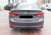 Hyundai Elantra (AD) 2015–2020 Zadní difuzor DPT V-1 (lesklá černá) fotografie 2