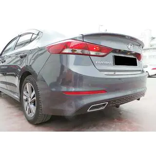 Zadní difuzor DPT V-1 (lesklá černá) Hyundai Elantra (AD) 2015–2020 fotografie 1