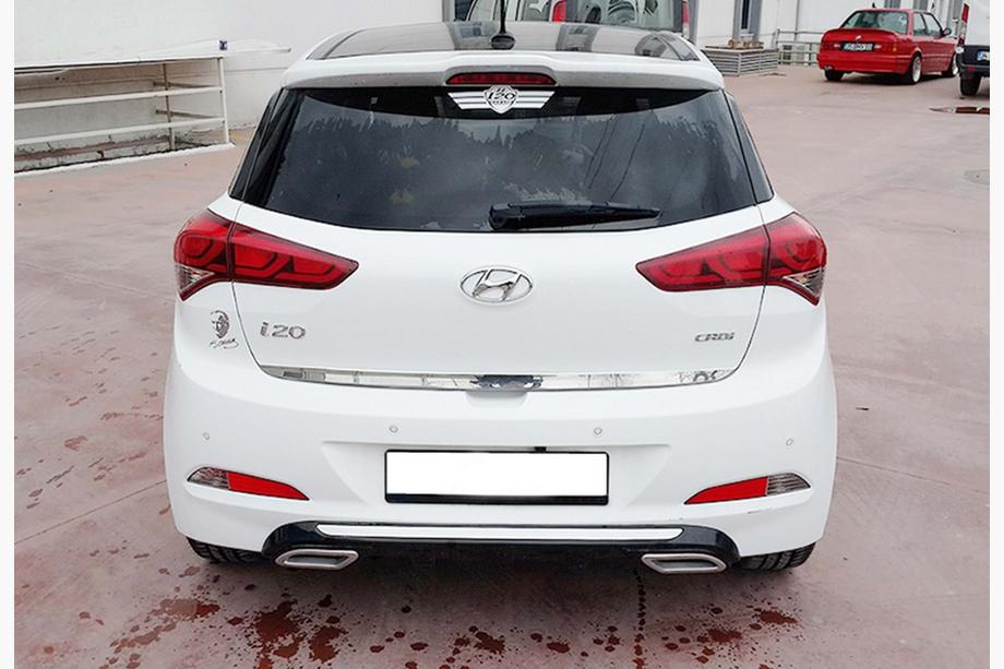 Hyundai I-20 2014–2020 Zadní difuzor DPT (2014-2018, černý lesk) Image