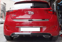 Hyundai I-30 2012–2017 Zadní difuzor DPT V-1 (lesklá černá) fotografie 1