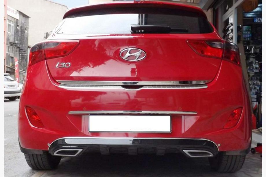 Hyundai I-30 2012–2017 Zadní difuzor DPT V-1 (lesklá černá) Image
