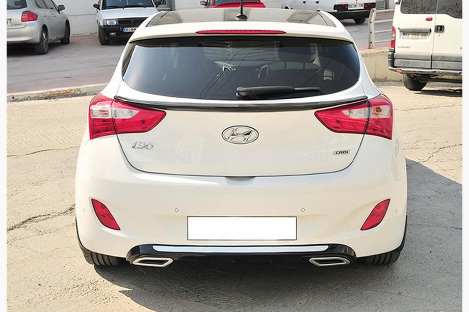 Hyundai I-30 2012–2017 Zadní difuzor DPT V-2 (lesklá černá) Image