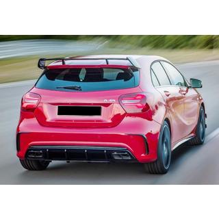 Zadní difuzor DPT (pro AMG, černý lesk) Mercedes A-сlass W176 2012–2018 fotografie 1