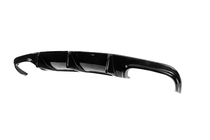 Mercedes C-class W204 2007–2015 Zadní difuzor DPT (2007-2011, pro AMG SD, lesklá černá) fotografie 4