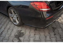 Mercedes E-class W213 2016–2023 Zadní difuzor FLAP DPT (černý lesk) fotografie 1