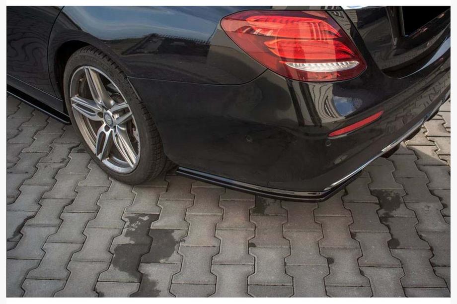 Mercedes E-class W213 2016–2023 Zadní difuzor FLAP DPT (černý lesk) Image