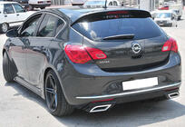Opel Astra J 2009–2015 Zadní difuzor DPT V1 (2012-2015, HB, černý lesk) fotografie 2