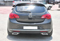 Opel Astra J 2009–2015 Zadní difuzor DPT V1 (2012-2015, HB, černý lesk) fotografie 7